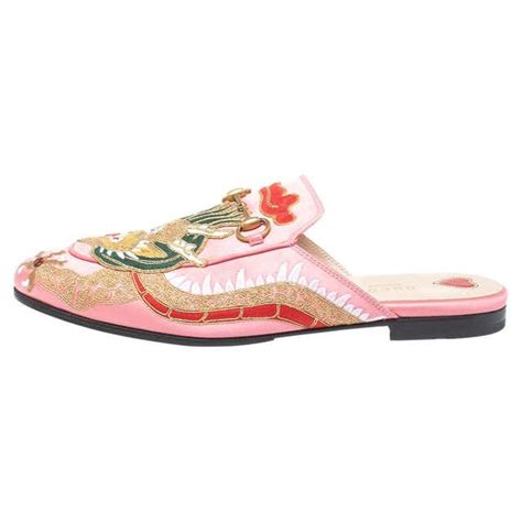 gucci embroidery dragon flats|Gucci Dragon .